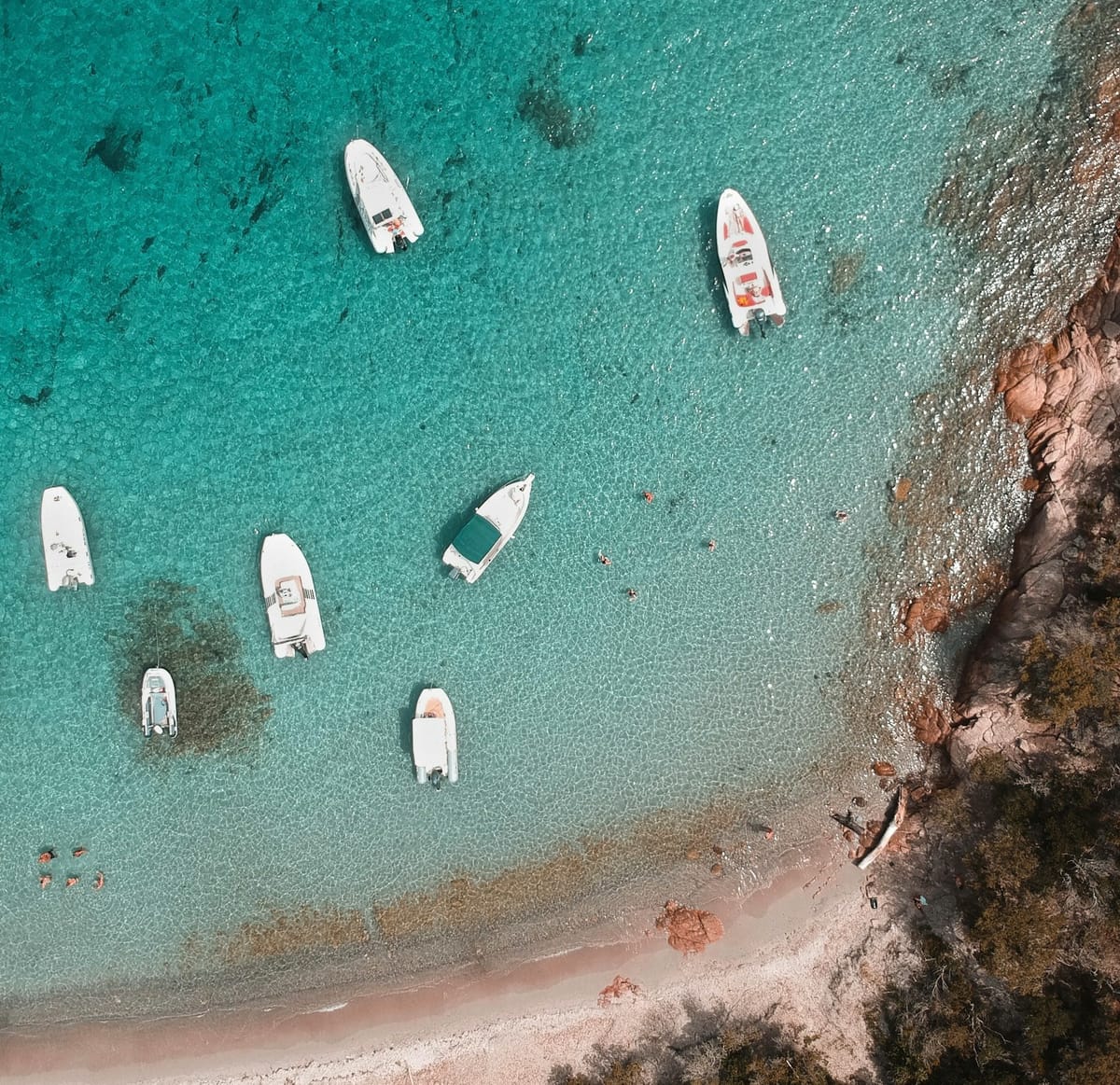 La côte sud-ouest de la Corse