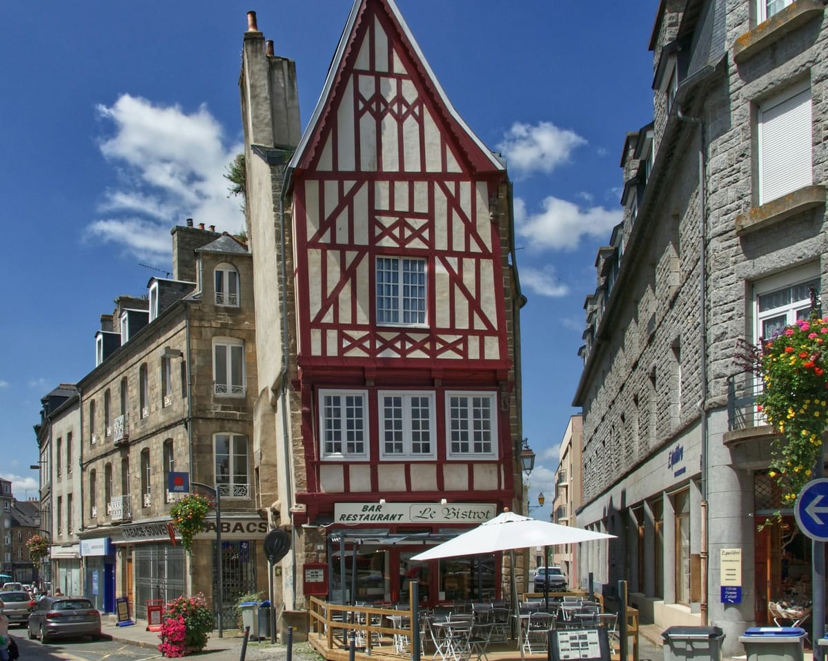 Guingamp, ville des Côtes-d'Armor dans l'ouest de la France